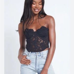 Black Lace Top